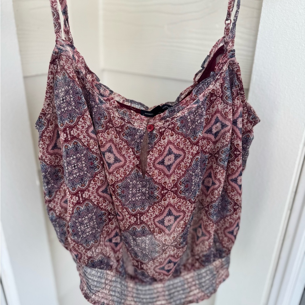 American Eagle Patterned Women's Top - image 1